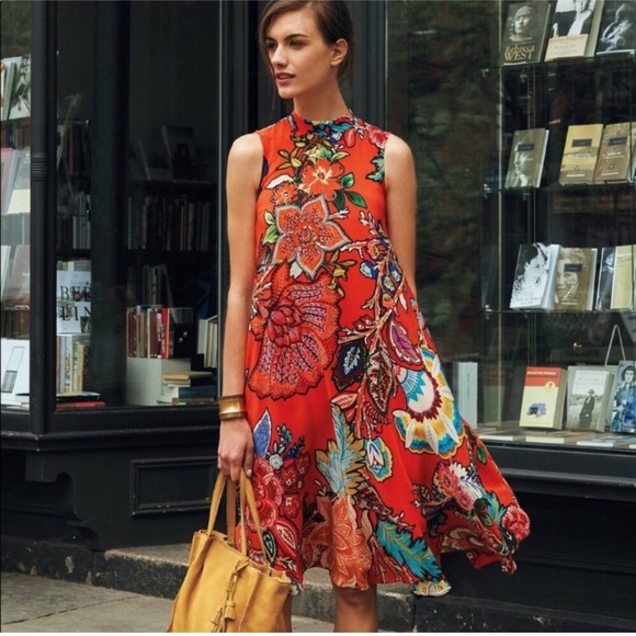 Anthropologie Dresses & Skirts - Anthropologie Maeve Larkhill Floral Swing Dress XS
